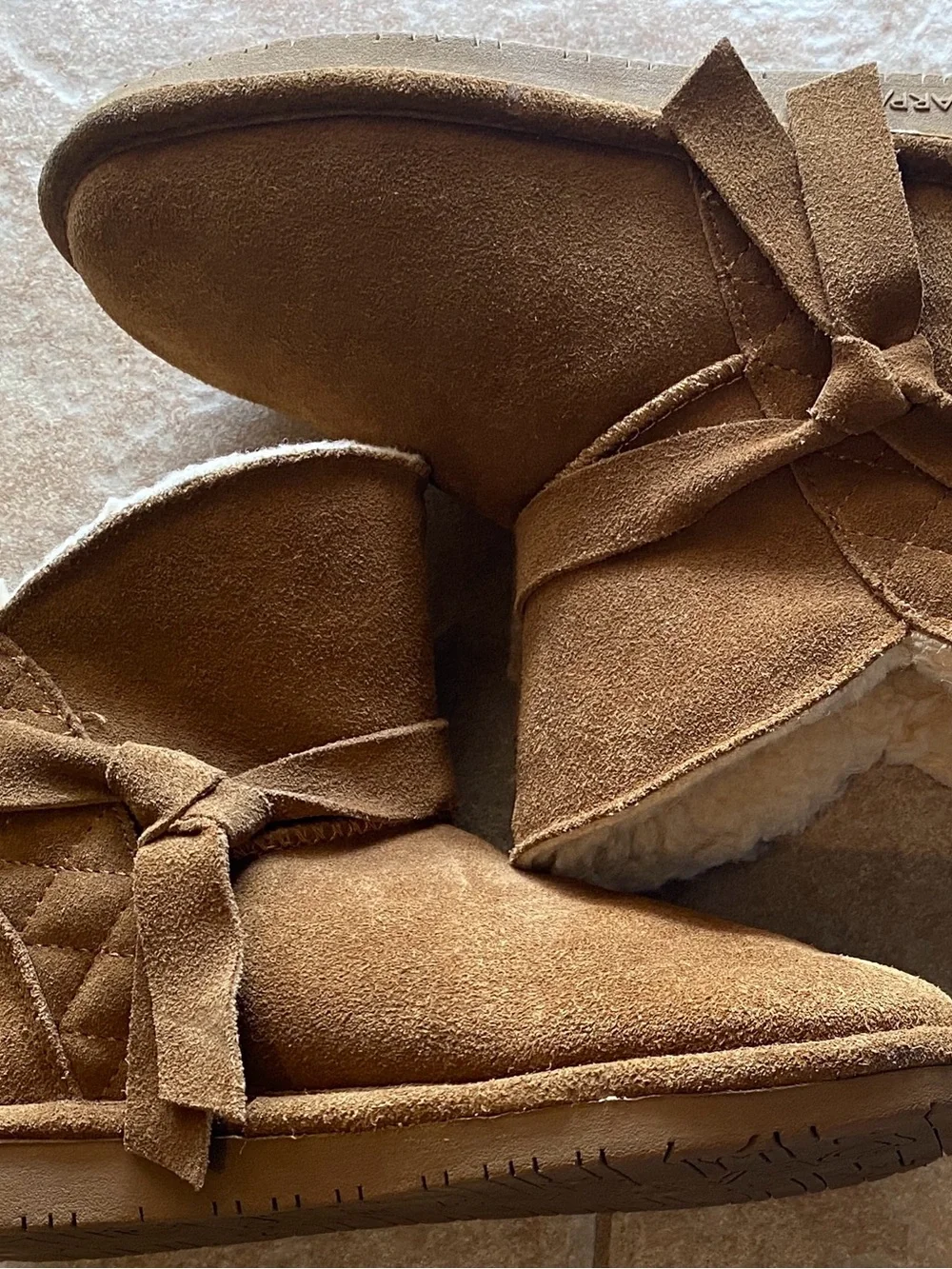 BearPaw suede like